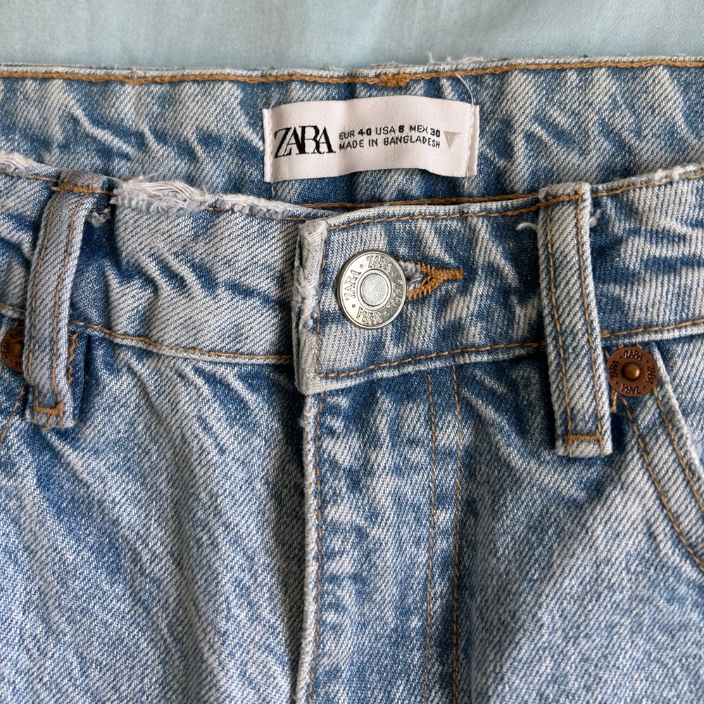 Zara mom ankle jeans